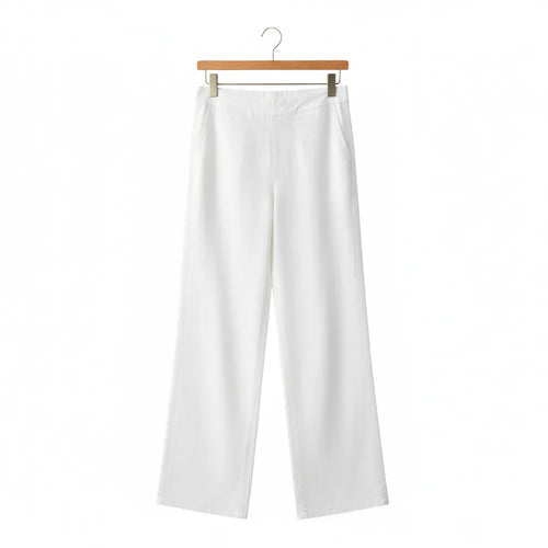 Pantalon Blanc Old Money Blanc S - old money style