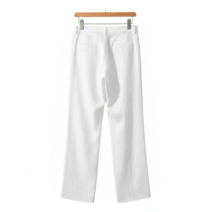 Pantalon Blanc Old Money - old money style