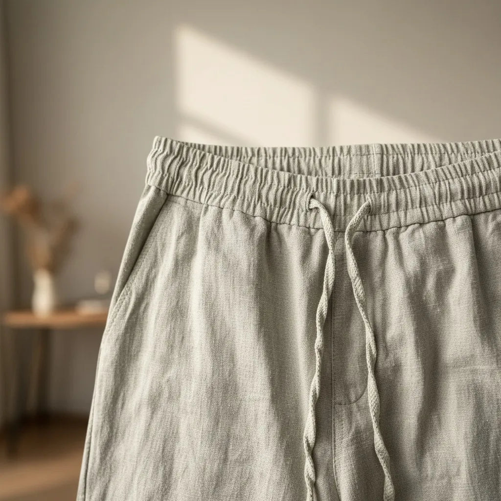 Pantalon en Lin - old money style