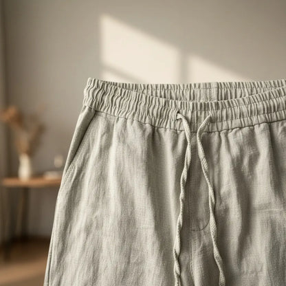 Pantalon en Lin - old money style