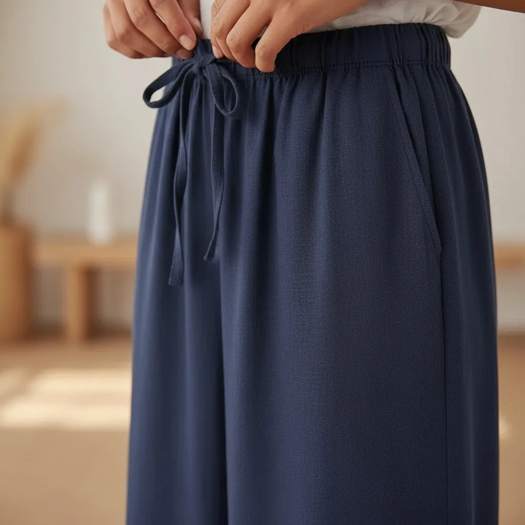 Pantalon en Lin - old money style