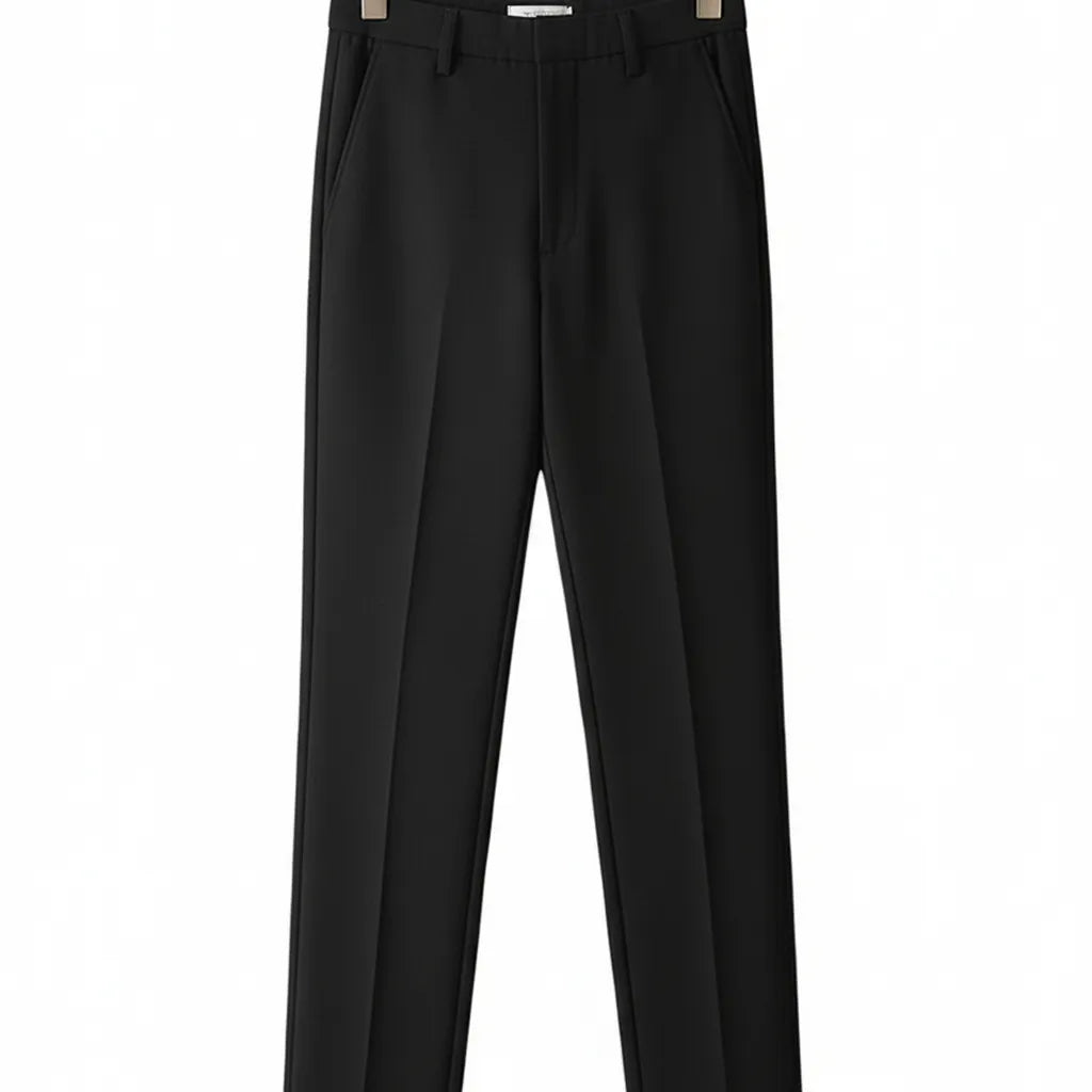 Pantalon Old Money Homme Noir - old money style