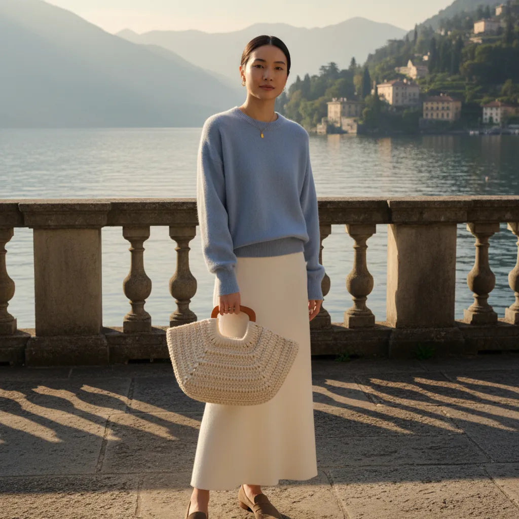 Pull Cachemire Femme - old money style