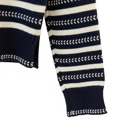 Pull Marinière Bleu Marine Femme - My Store