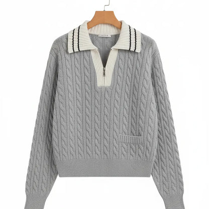 Pulls Col V Gris S - My Store