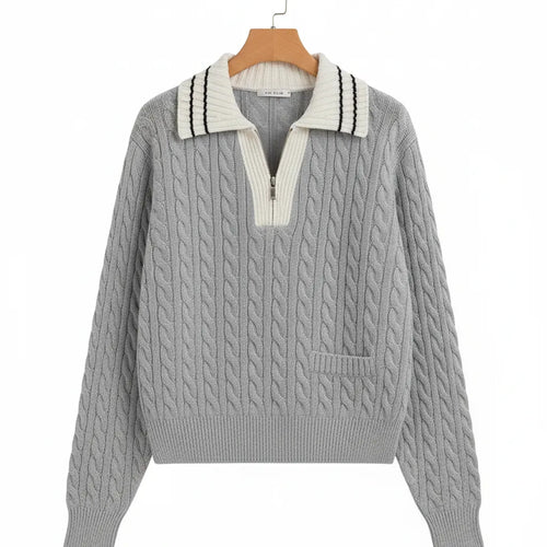 Pulls Col V Gris S - My Store