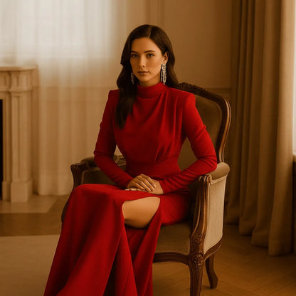 Robe Cocktail Soie - My Store