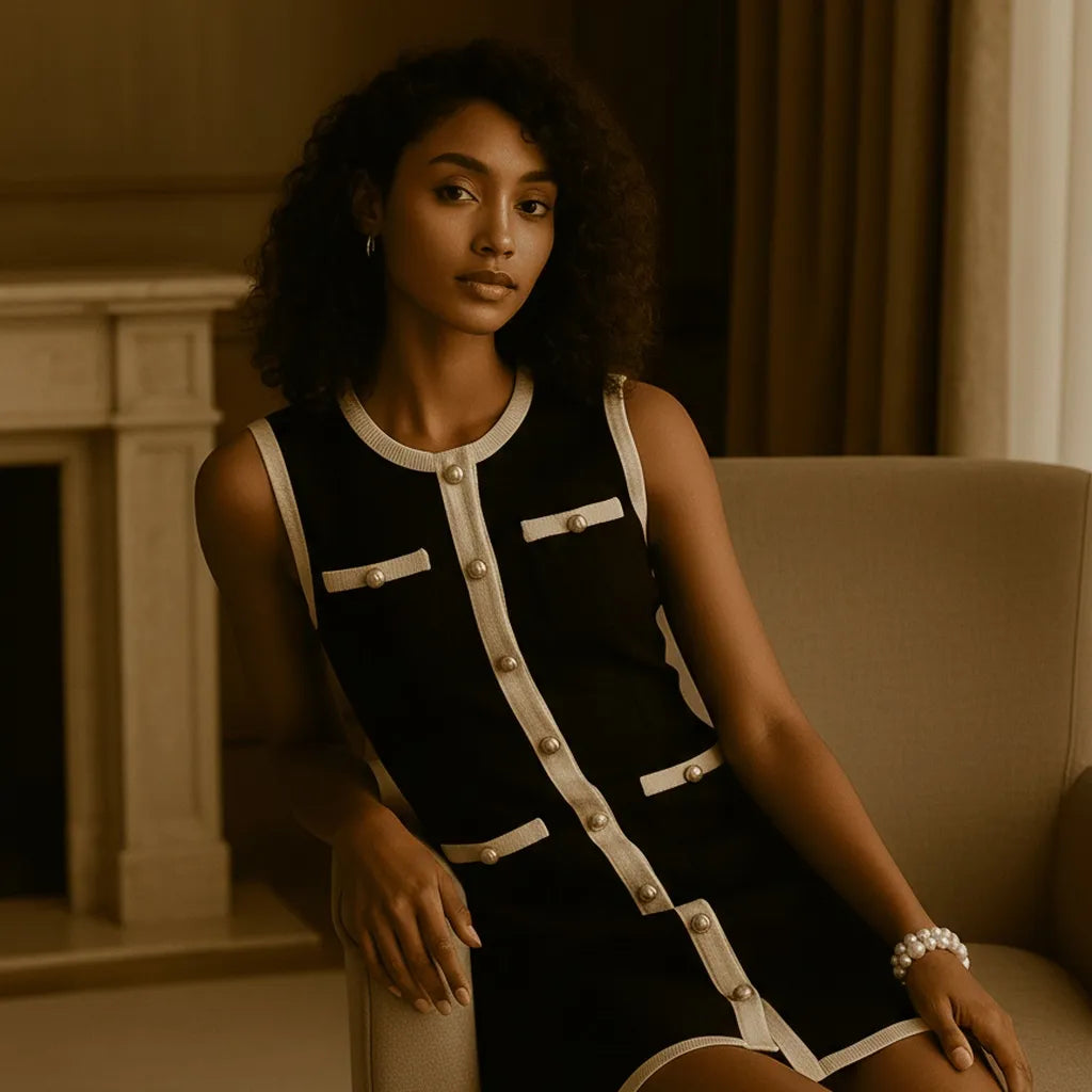 Robe en Tricot - old money style