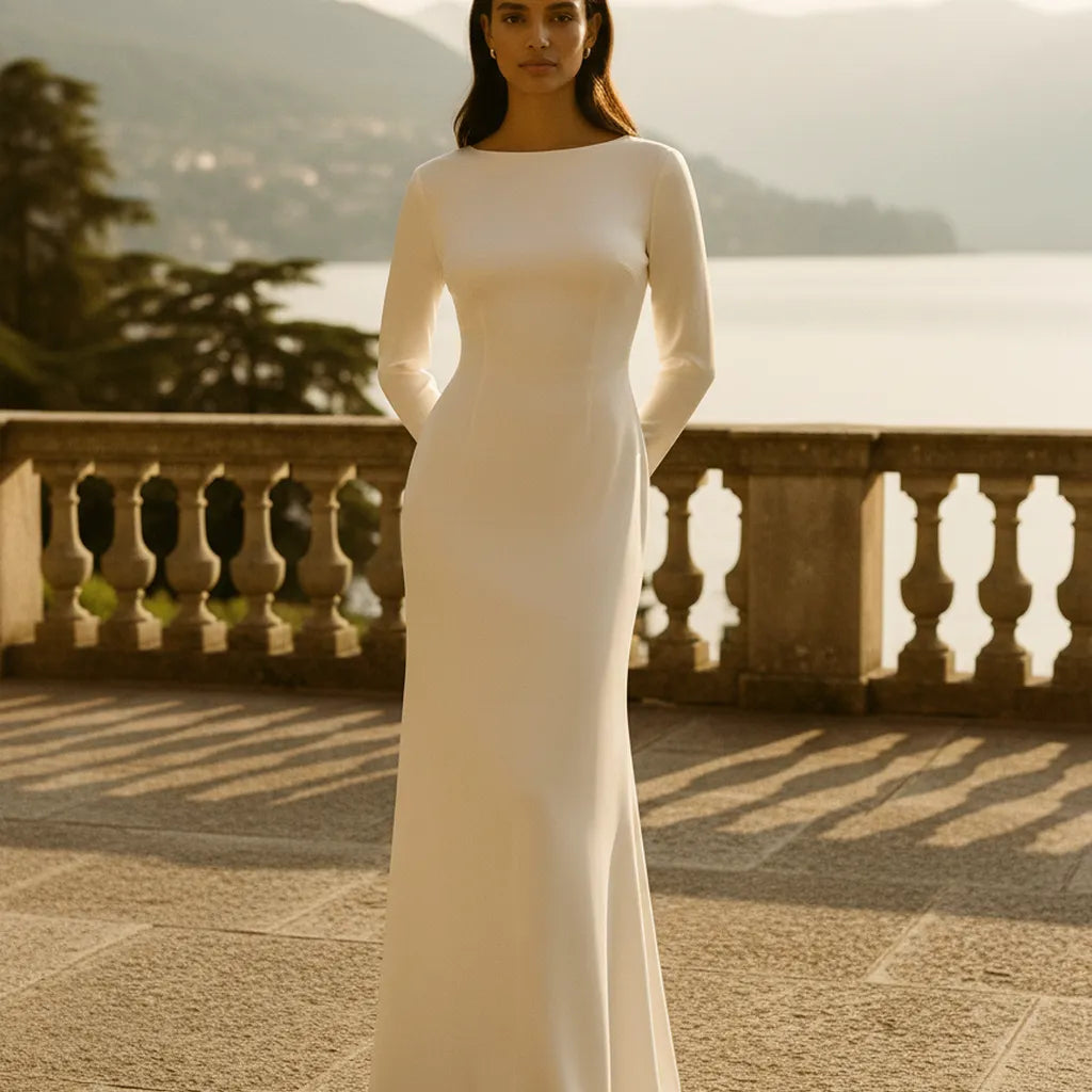 Robe Longue en Soie - My Store