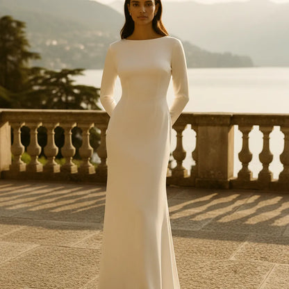 Robe Longue en Soie - My Store