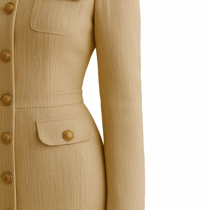 Robe Tweed Blanche - My Store