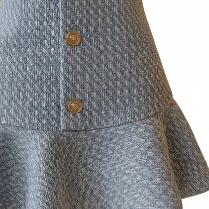 Robe Tweed Bleu - My Store
