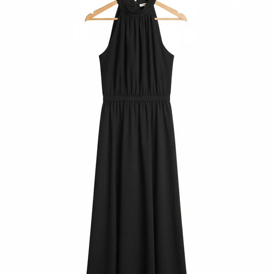 Robe Vintage de Soirée Noir S - My Store