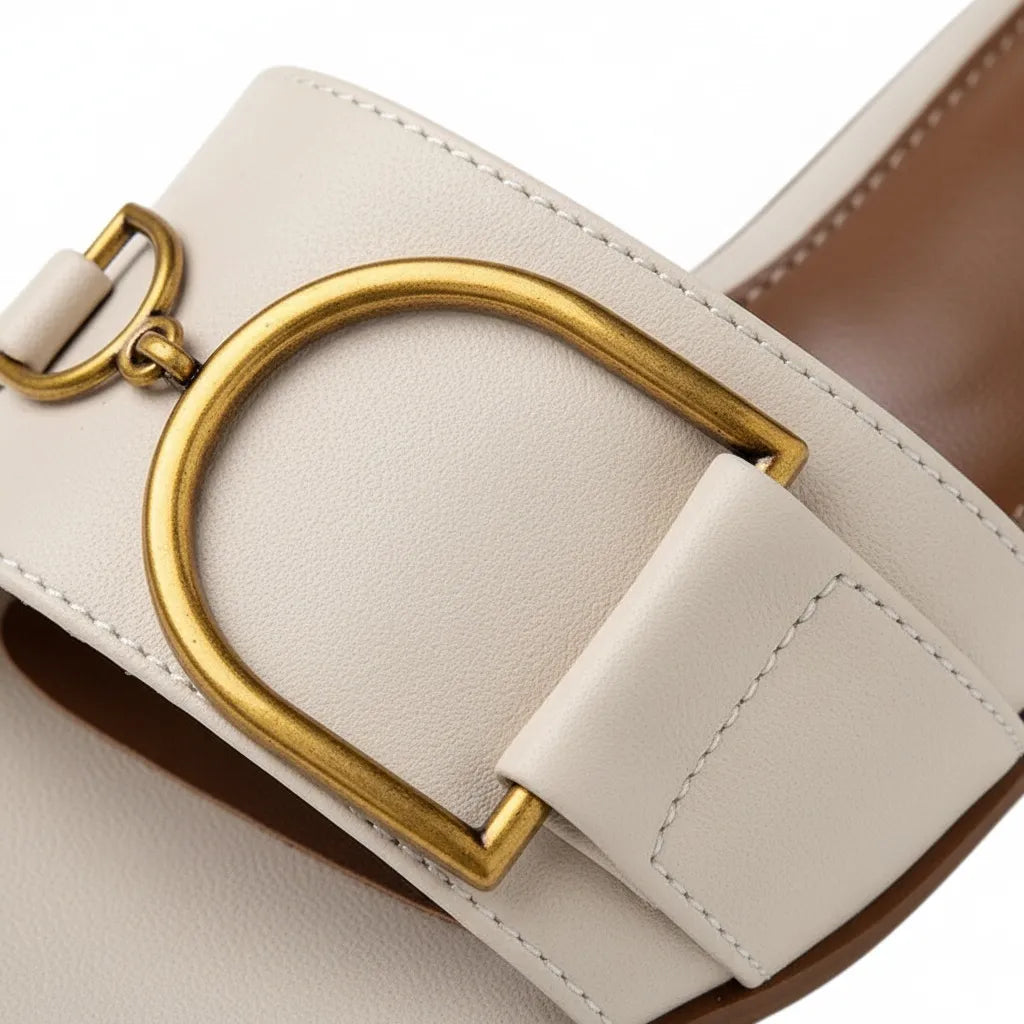 Sandale Old Money Beige - old money style