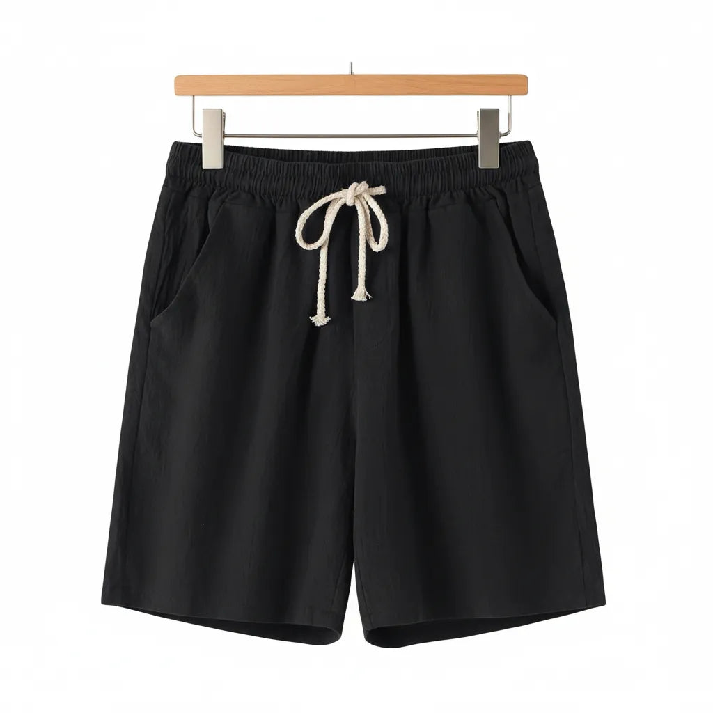 Short Homme Old Money Noir - old money style