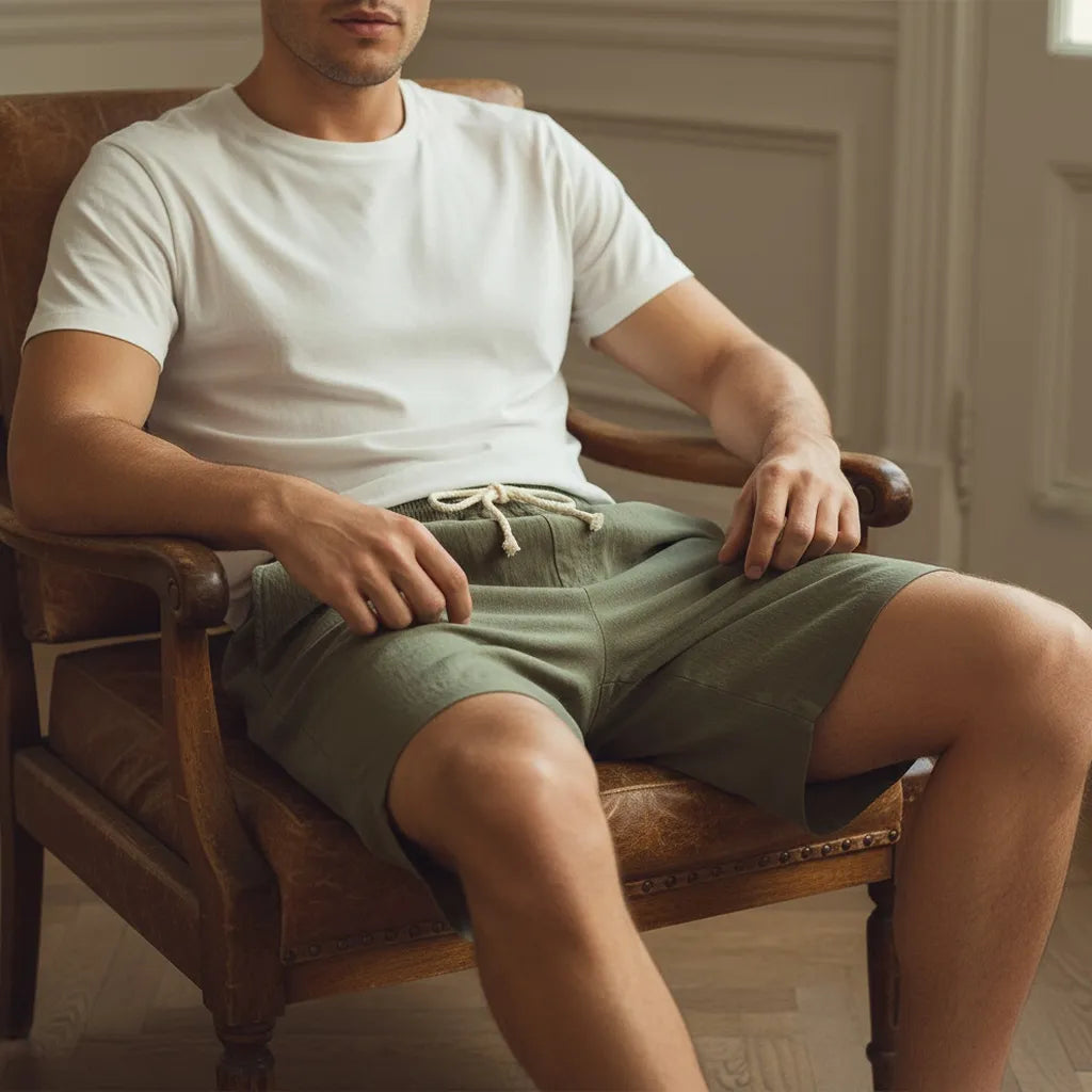 Short Homme Old Money - old money style