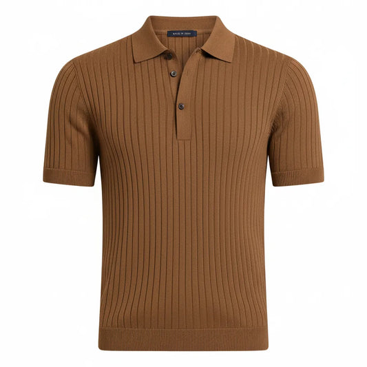 T-shirt Old Money Marron - old money style