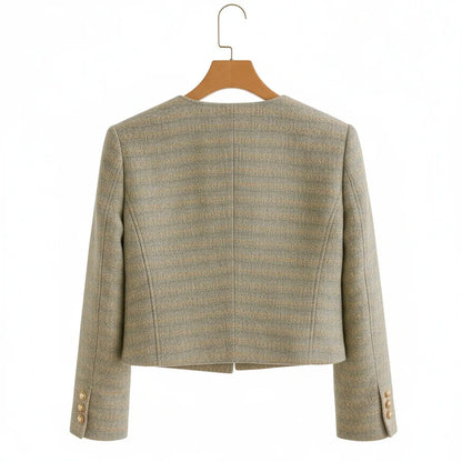 Veste Courte Tweed Femme - My Store
