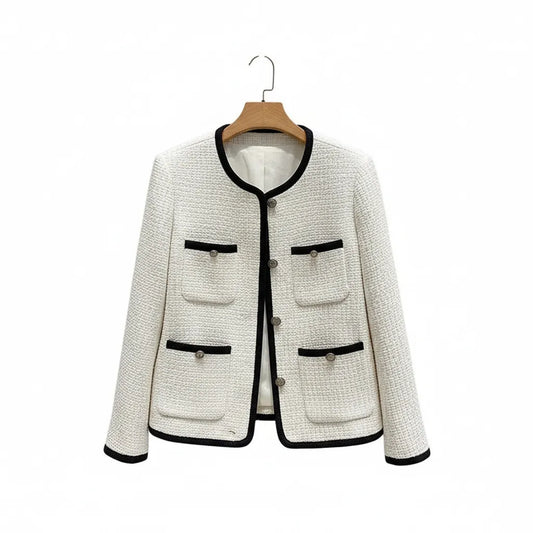 Veste Old Money Femme Blanc - old money style